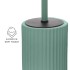 Scopino wc verde in ceramica soft touch con setole nere Spring