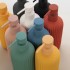 Set accessori bagno 2 pezzi in ceramica bianco soft touch Spring