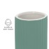 Set accessori bagno 2 pezzi in ceramica verde soft touch Spring