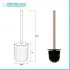 Set accessori bagno 3 pezzi in ceramica rosa soft touch Spring