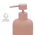 Set accessori bagno 3 pezzi in ceramica rosa soft touch Spring
