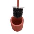 Set accessori bagno 3 pezzi in ceramica rosso soft touch Spring