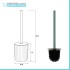 Set accessori bagno 3 pezzi in ceramica verde soft touch Spring