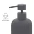 Set accessori bagno 3 pezzi in ceramica grigio soft touch Spring