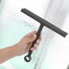 Tergivetro doccia grigio in plastica antigraffio con ventosa Spring