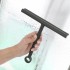 Tergivetro doccia grigio in plastica antigraffio con ventosa Spring