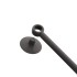 Tergivetro doccia grigio in plastica antigraffio con ventosa Spring