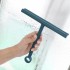 Tergivetro doccia blu in plastica antigraffio con ventosa Spring
