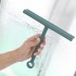 Tergivetro doccia verde in plastica antigraffio con ventosa Spring