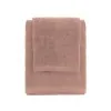 Set asciugamani bagno rosa per viso e ospite in cotone puro Spring