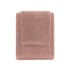 Set asciugamani bagno rosa per viso e ospite in cotone puro Spring