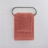 Set asciugamani bagno rosso per viso e ospite in cotone puro Spring