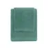 Set asciugamani bagno verde per viso e ospite in cotone puro Spring