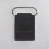 Set asciugamani bagno nero per viso e ospite in cotone puro Spring