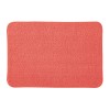 Tappeto bagno rosso 60x40 cm in microfibra antiscivolo Spring