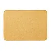 Tappeto bagno giallo 60x40 cm in microfibra antiscivolo Spring