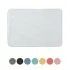 Tappeto bagno bianco 60x40 cm in microfibra antiscivolo Spring