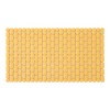 Tappetino antiscivolo doccia giallo 40x73 cm in plastica Spring