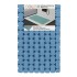 Tappetino antiscivolo doccia blu 40x73 cm in plastica Spring