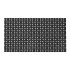 Tappetino antiscivolo doccia nero 40x73 cm in plastica Spring