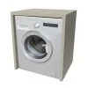Mobile coprilavatrice con ante 79x91 cm tortora e pietra Wanda