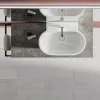 Lavamani da appoggio 65 cm linea Mirto con piletta click clack inclusa