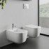 Copriwater originale soft-close per wc filomuro o sospeso serie Mirto