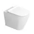 Wc filomuro Rimless Mirto con scarico traslato a pavimento o a parete