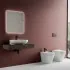 Wc filomuro Rimless Mirto con scarico traslato a pavimento o a parete