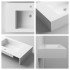 Lavabo sospeso 70 cm in resina bianco lucido Lodi