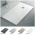 Piatto doccia 70x120 in resina su misura bianco effetto pietra Karen