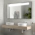 Mensola portalavabo da 120 cm in legno MDF noce maya Sumo