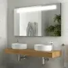 Mensolone portalavabo da 120 cm in legno MDF rovere africa Sumo