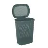 Coperchio Cesto portabiancheria in plastica blu avio 58 lt Kamala