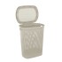 Coperchio del Cesto portabiancheria in plastica bianca 58 lt Kamala