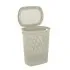 Coperchio del Cesto portabiancheria in plastica bianca 58 lt Kamala