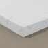Piatto doccia 80x120 cm bianco effetto pietra in resina riducibile Karen