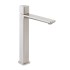Miscelatore lavabo alto color nichel spazzolato con piletta Lotus