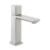 Rubinetto lavabo nichel spazzolato Lotus
