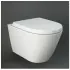 Vaso Sospeso RAK CERAMICHE serie RESORT in ceramica Bianco