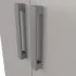 Maniglie Mobile bagno da terra 60 cm salvaspazio grigio 2 ante Poket
