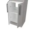 Vano interno Mobile bagno da terra 40 cm salvaspazio grigio 2 ante Poket