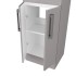Vano interno Mobile bagno da terra 40 cm salvaspazio grigio 2 ante Poket