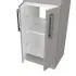 Vano interno Mobile bagno da terra 40 cm salvaspazio grigio 2 ante Poket