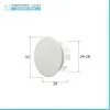 Scheda tecnica Tappo copriforo bianco opaco troppo pieno lavabi e bidet da 24 o 28 mm