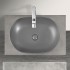 Foto su lavabo Piletta di scarico clic clac grigio opaca con e senza troppopieno