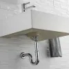 Foto Sifone di scarico per lavabo ad S universale in abs cromato