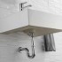 Foto Sifone di scarico per lavabo ad S universale in abs cromato
