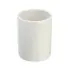 Porta spazzolini da appoggio in ceramica bianca linea Cily