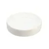 Porta sapone solido da appoggio in ceramica bianca linea Cily
